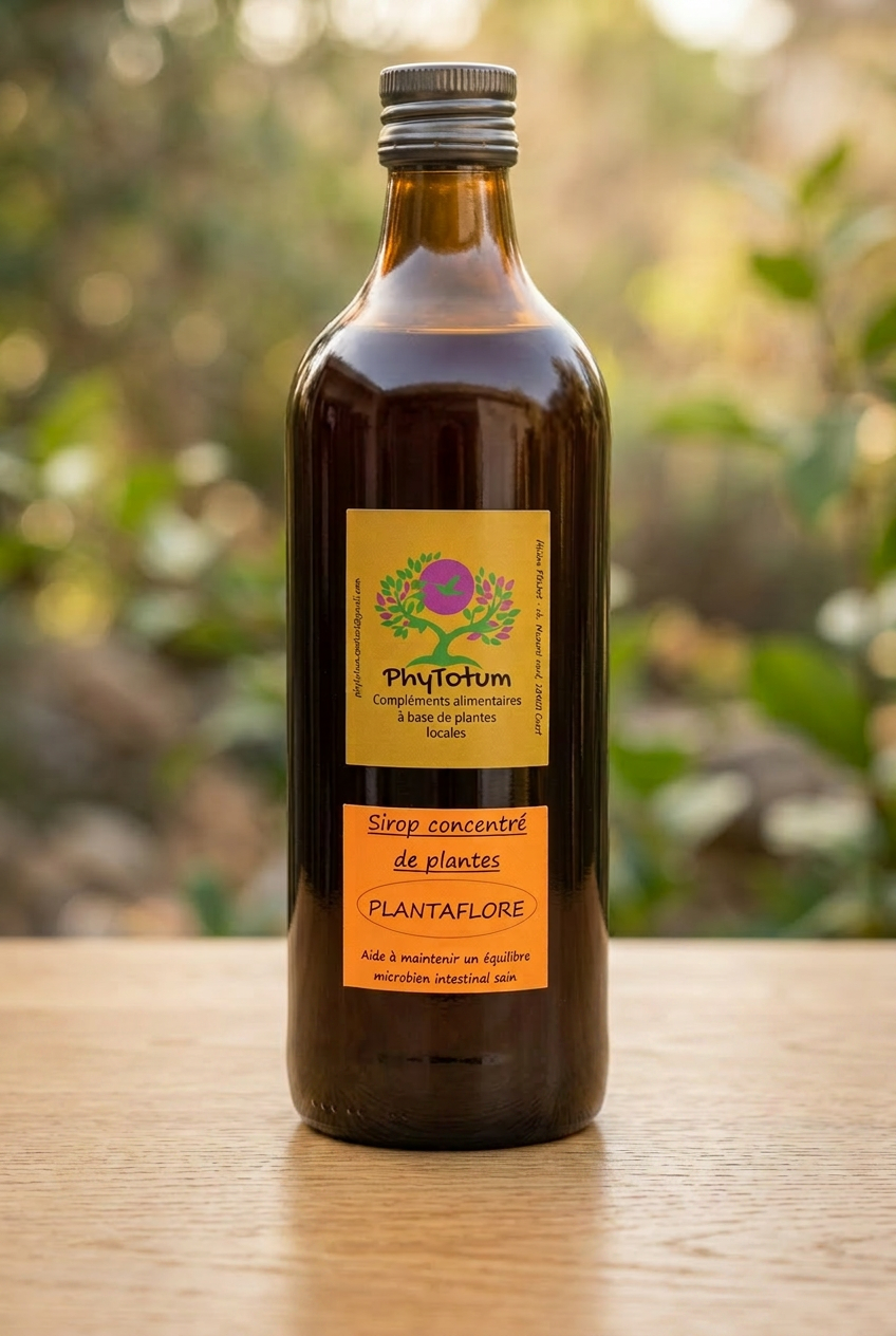 Plantes digestives pour la flore intestinale – PLANTAFLORE sirop